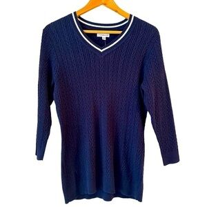 Croft & Barrow V-Neck Pullover Cardigan Sweater